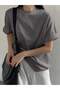 Women's Crew Neck Oversize T-shirt - 4