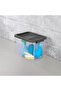 Latch Closure Modular Stacker Storage Box 30 Quart - 6
