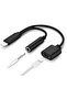 شاحن USB 2 في 1 معتمد من Apple لجهاز iPhone 7/7 Plus مع محول Lightning إلى AUX أنثى مقاس 3.5 مم - - 5