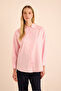 Cotton Shirt with Flywheel Detail on the Back - 5