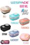 600 ml Soup Bowl - Stainless Steel Bento Lunch Box with Steel Spoon and Fork New Generation Expedition - 7