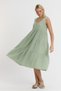 Women's Dress - Muslin Avlonya Pompom Dress - 3015