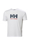 Hh Logo 3.0 Men's White Round Neck T-Shirt - 4