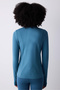 Petrol Color Finger Detailed Running Jacket - 3