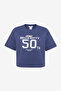 Sanrio Printed Navy Blue Crew Neck T-Shirt - 5