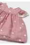 Baby Girl Embroidered Diaper Cover Dress Pink 1848 - 3