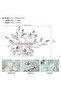 Alexa Handmade Promise Engagement Wedding Wedding with Pearls and Zircon Stone Elegant Bridal Hair Accessory - 5
