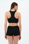 Women's Black Shorts Halter Neck Swimmer Bikini Sea Pool Sports Bikini - 9