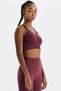 Thin Strap Sports Bra Plum - 5