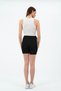 Single Stripe over the Knee Sports Leggings Women's Black Sports Leggings - 2