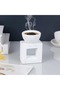 Oud Wood Charcoal Incense Burner, Geometric Shape Incense Burner Suitable for Home Decoration