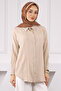 Beige Buttoned Shirt
