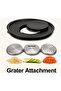 14-Pc Mixing Bowls With Airtight Lids | Stainless Steel Mixing Bowls Set With 3 Grater Attachments - 5