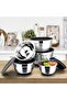 14-Pc Mixing Bowls With Airtight Lids | Stainless Steel Mixing Bowls Set With 3 Grater Attachments - 6