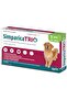 Simparica TRIO the Complete Flea, Tick, and Heartworm Prevention for Dogs (20-40Kg ×3 Tablets)