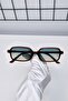 49-19-145 Ekartman Unisex Women Men Uv400 Protect Bone Rectangle Square Mii Sunglasses
