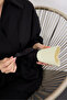 Women's Foldable Wide Brim Straw Visor Beach Hat - 2