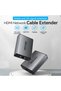 HDMI Network Cable Extender 50M Grey Aluminum Alloy Type