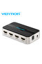 3 In 1 Out HDMI Switcher With Audio Separation Grey Metal Type