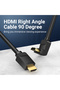 HDMI Right Angle Cable 90 Degree 2M Black - 4