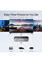3 in 1 out HDMI 2.0 Switcher Grey Aluminium Alloy Type - 3