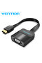 Flat HDMI to VGA Converter 0.15M Black