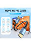 HDMI Male to Male 4K HD Cable Aluminum Alloy Type 1.5M Blue - 2
