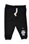 Baby Boy Set of 3 100% Cotton Elastic Waist Patterned Sweatpants - 4