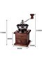 Wooden Coffee Mill - Manual Hand Grinder Coffee Maker - 4