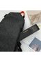Travel cutlery set, 18/8 Stainless Steel 4pcs Portable Camp Reusable Flatware Silverware (Black) - 3