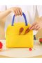 Cute Yellow Duck Double Layer Insulated Lunch Bag,Leak-Proof Large Capacity Cooler Tote with Adjustable Shoulder Strap - 5