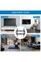 SKY-TOUCH TV Wall Mount 26"-63" Flat/Curved TV Bracket, 50KG Max Load, Black - 6