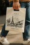 Reinforced Hand-Held Reinforced Shop Bag Elite France Eiffel Print No 4 39X48 cm 50 Pieces - 2