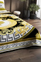 100% Cotton Piqué Bedspread Set Double – Jakar Woven Medusa - 4