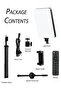 Led Video Light Panel With Tripod Stand And Remote Ultra-thin Borderless Photography Lightning Kit - 8