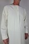 Hajj Umrah Clothing/V Design Capson Buttoned Long Sleeve Buttonless Pocketed/Summer Cellabiye Clothing - 5