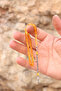 Yellow Cut Tiny Model Silver Tasseled Fire Amber Prayer Beads 201024079 - 2