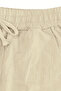 Men's Mink Relaxed Fit Cotton Linen Trousers - 3