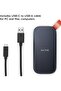 2TB Portable SSD - Up to 800MB/s, USB-C, USB 3.2 Gen 2 - 5