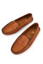 , Women's Genuine Leather Shoes 1511030Z360 Dark Tan - 5