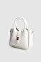 La'Graccio Paris Women's Berlin Puppy Handbag and Strap Bag White