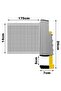 Set of 6 Table Tennis Net Racket Ball Set Automatic Tension Ping Pong Net Compatible with All Tables - 3