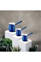Ebru Enamel Triple Coffee Pot Set (Blue)