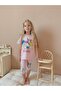 Girl's Short Tights Hello Kitty Kuromi Printed Cotton Suit - 4