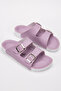 Women's Flexible Soft Adjustable Buckle Slide Comfortable Comfort Anatomical Slippers - 5