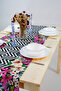 Geometric Floral Pattern Runner (45*170) - 4