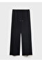 Linen blended elastic waist pants - 3