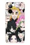 Realme 12 Lite Compatible Demon Slayer Manga Transparent Silicone Case