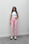 Pink Boy Fit Cut Leg Jean