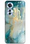 Oppo Reno 11F Compatible Marble Patterned Phone Case + Screen Protector - 5814